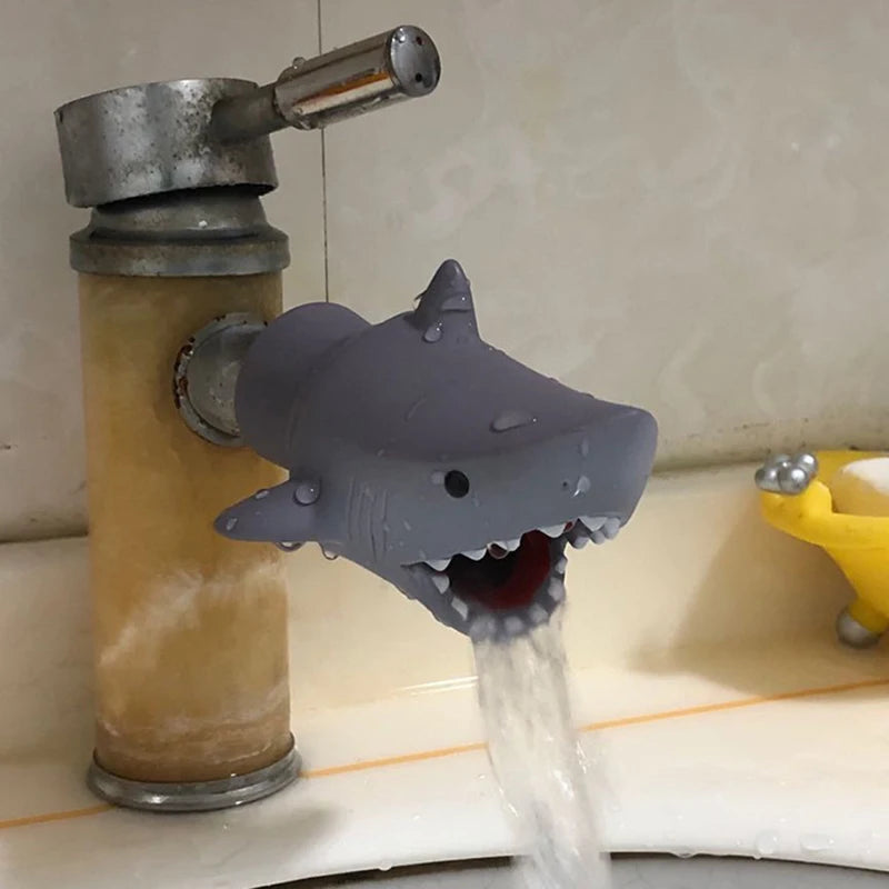 Cartoon Children's Hand Washing Extender Splash-proof Water Guide Sink Bathroom Accessories Help Children Wash Hands Device