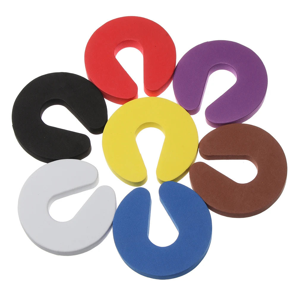 1PCS Baby Safety Locks Children Protection EVA C Shape Security Cabinet Locks Door Clip Kids Finger Safe Soft Foam Door Stopper