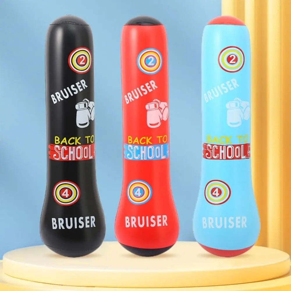 Inflatable Boxing Sandbag Thickened Promote Development Children Punching Bag PVC Leak-proof Fitness Sand Bag Home