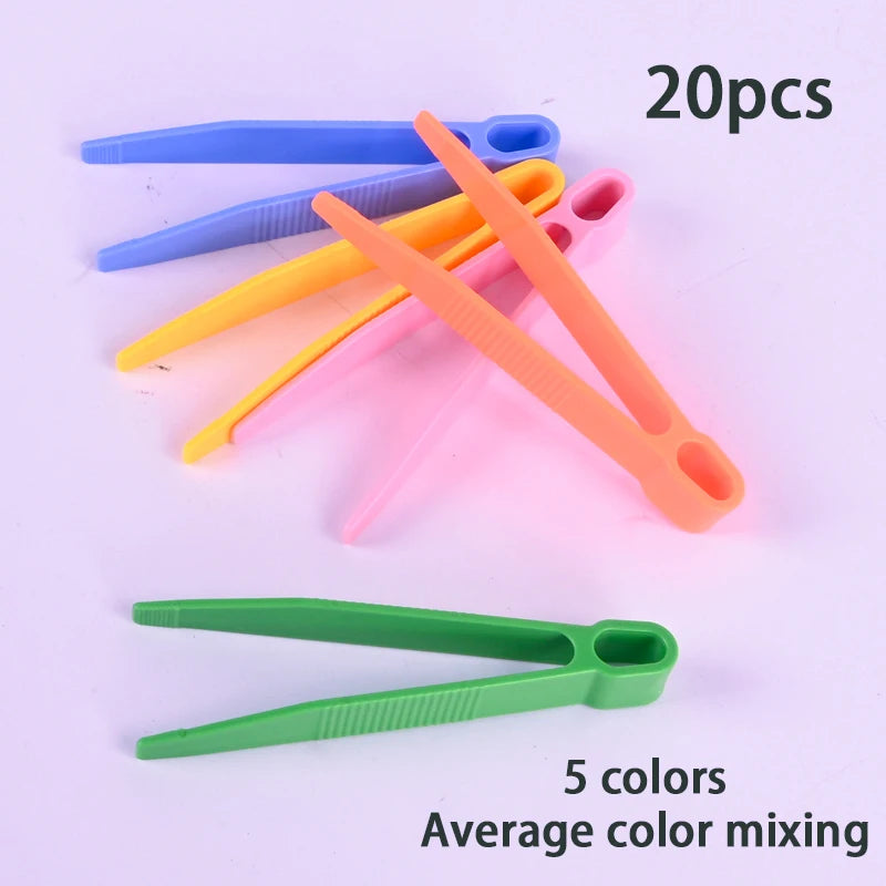 Children'S Tweezers, Plastic Clips, Hairy Balls, Insects, Kindergarten Fine Motor Exercises, Bean Picking Fine Motor Skills