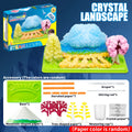 Science Educational Crystal Growing Set (Scenic Style) - Educational Toy, Ideal Gift for Holidays & New Year (Christmas/Hallowee