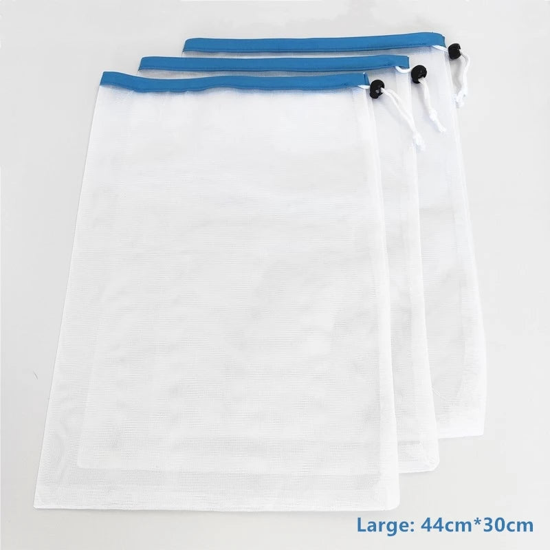 3pcs Drawstring Toy Storage Bags for Building Blocks, Portable Organizer for Kids, Puzzle Toys and More