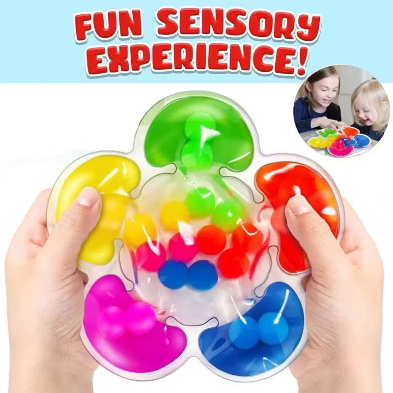Five Color Sorting Sensory Toy  Sorting Sensory Matching Toys Educational Decompression Toys Fine Motor Skills Game Gift Party