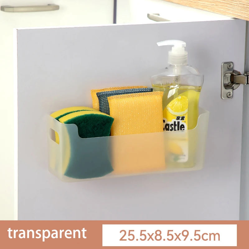 Cabinet door storage box, seasoning rack, perforated wall storage box, home underwear and socks storage rack, tableware drying