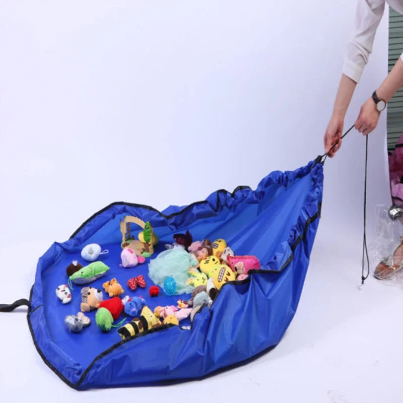 150cm Big Multifunction Portable Kids Toys Storage Bags Blocks Toys Play Mat Building Blocks Toys Bags for Christmas Gift