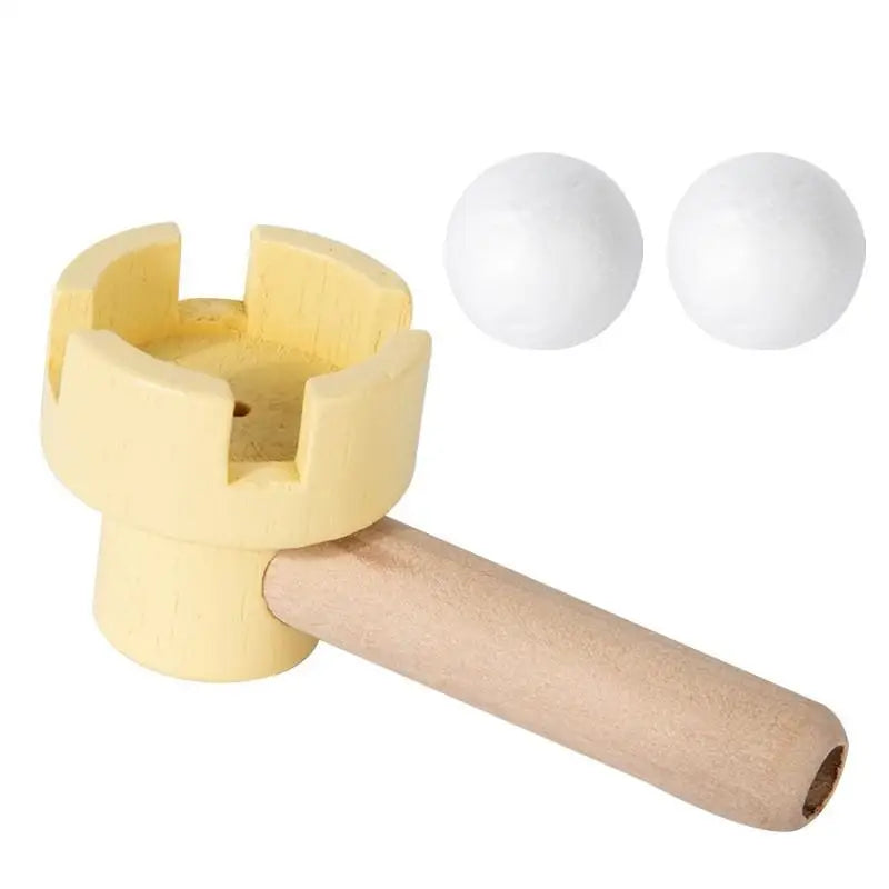 Whale Floating Ball Toy With Whistle Ball Blowing Floating Blow Pipe Ball Two In One Sensory Fine Motor Skills Educational Toys