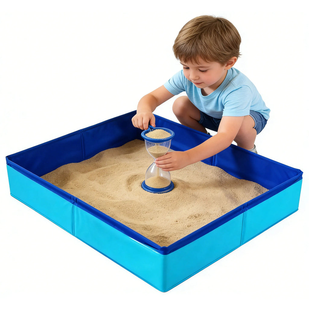 Sandbox Toys for Kids Boys and Girls Beach Swimming Pools Sand Table Toys Children Outdoor Game Sandpit Sand Box Toys for Garden