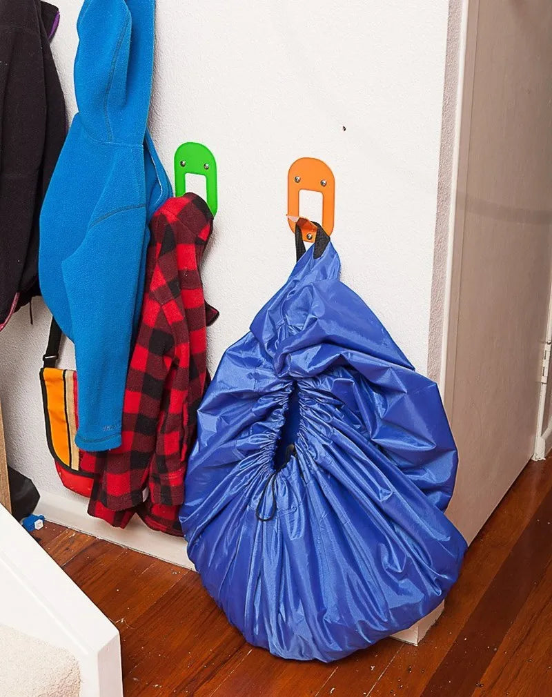 150cm Big Multifunction Portable Kids Toys Storage Bags Blocks Toys Play Mat Building Blocks Toys Bags for Christmas Gift