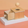 Montessori Baby Toys Wooden Coin Box Drawer Game Learning Early Education Preschool Training Teaching Kids Aids Toys