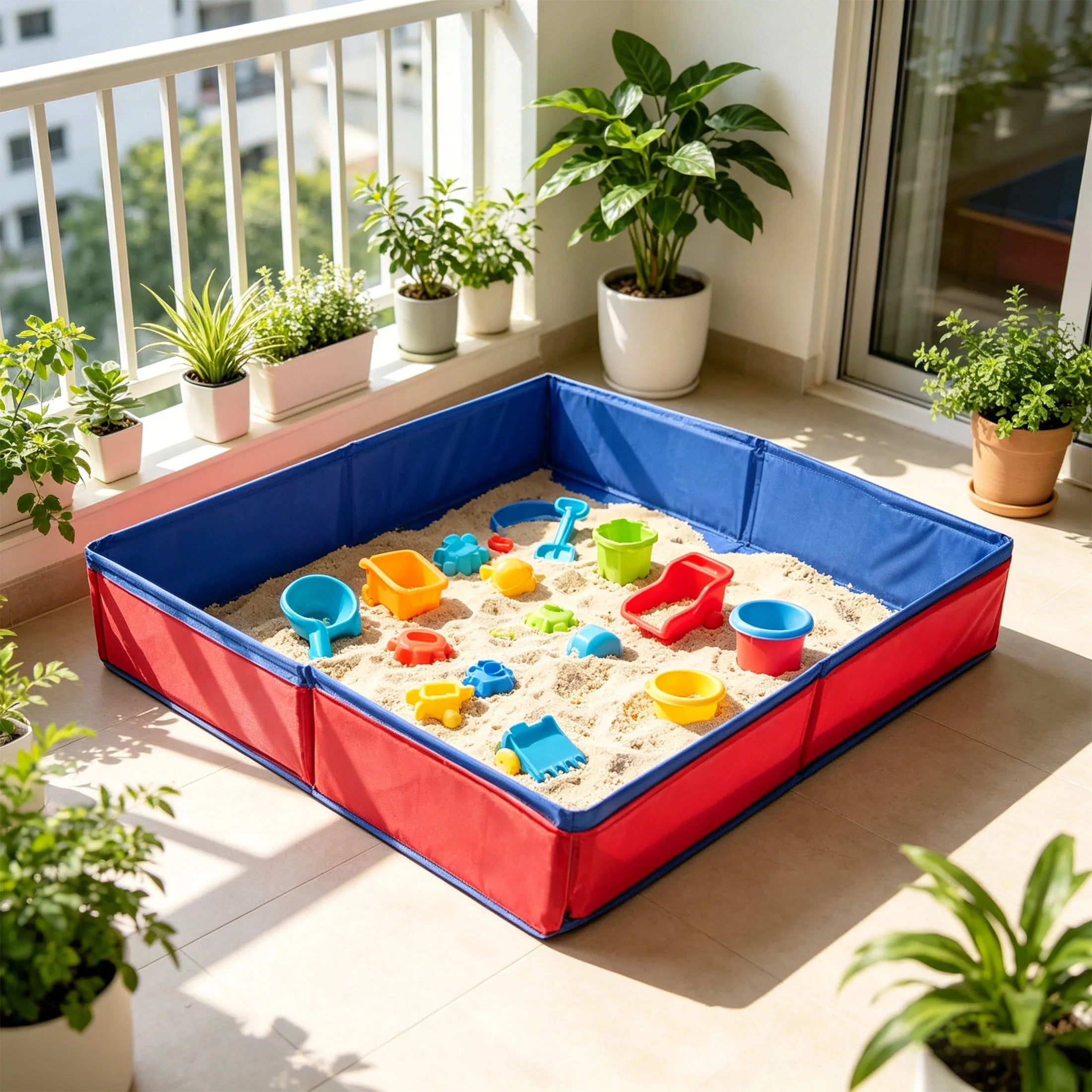Sandbox Toys for Kids Boys and Girls Beach Swimming Pools Sand Table Toys Children Outdoor Game Sandpit Sand Box Toys for Garden