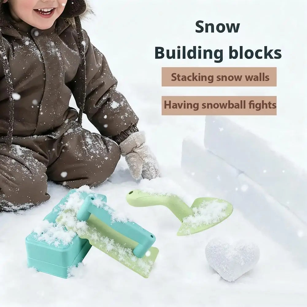 Beach Toys Shovel Sandbox Castle Building Sand Brick Walls Molds Tools Winter Outdoor Snow Play Games Sands Toys for Kids