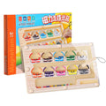 Magnetic Color Number Maze Board Creative Educational Learning Toy Kids Fine Motor Skills Development Game Birthday Gifts