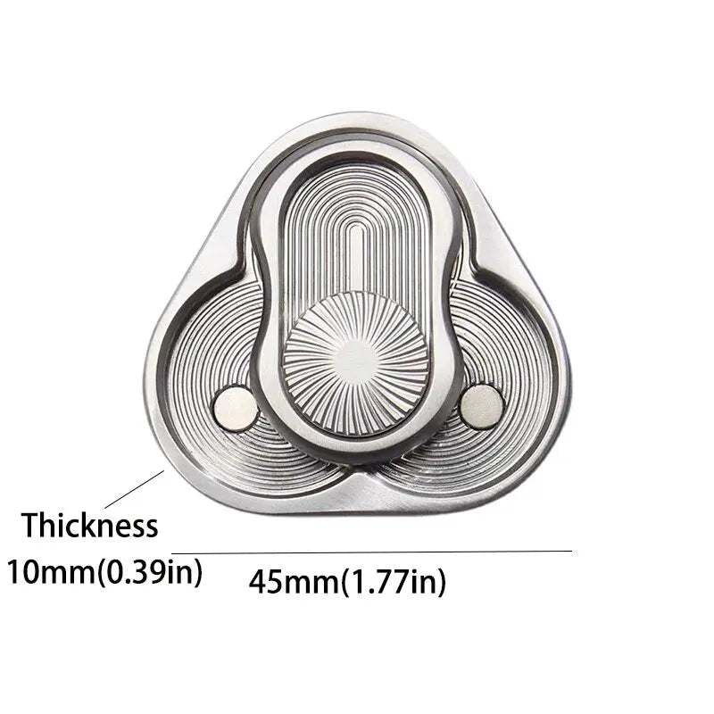 Magnetic Fidget Slider EDC Metal Toy for Adults ADHD Hand Spinner Autism Sensory Aid Anxiety & Stress Relief Gift