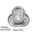 Magnetic Fidget Slider EDC Metal Toy for Adults ADHD Hand Spinner Autism Sensory Aid Anxiety & Stress Relief Gift