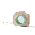Montessori Baby Toys Education Wooden Blocks Toys for Kids Montessori Education Building Blocks Children Mini Camera Wooden Toys