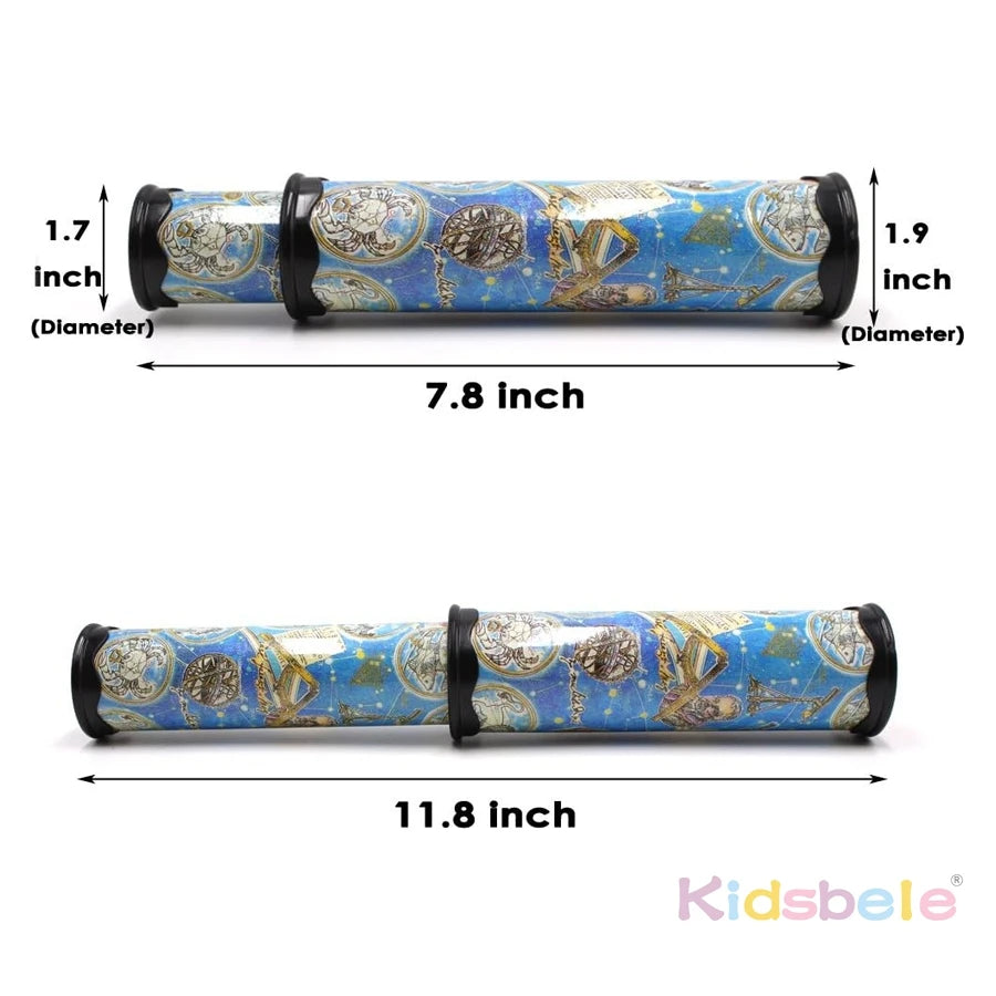 Children’s Kaleidoscope Magic Tube – Color Changing Optical Toy for Imagination & Visual Development