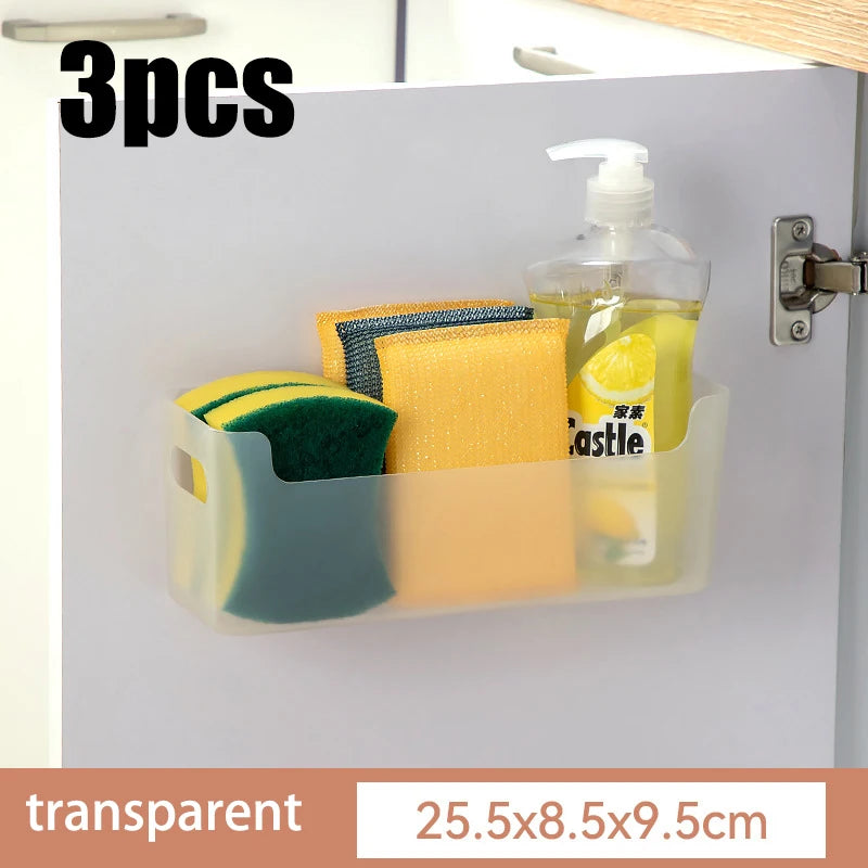 Cabinet door storage box, seasoning rack, perforated wall storage box, home underwear and socks storage rack, tableware drying