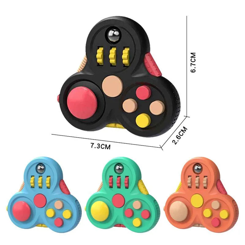 1pc Fingertip Game Controller Spinner Toy, Gyro Controller Fidget Toys , Creative Stress Relief Tool For Teenagers Gift