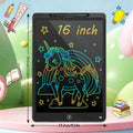 16 Inch LCD Writing Board Drawing tablet Kids Writing Painting Children Educational Toys for 3 4 5 6 7 8 Years Girls Boys Gifts