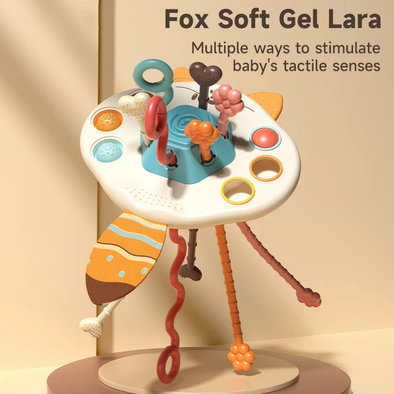 Baby Montessori Sensory Development Toys Pull String Finger Grasp Training Learning Toys 0-12 Months Babies Toy Educational Gift