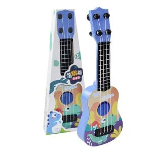 Mini Ukelele Guitarra Juguete para Mejorar Habilidades, Instrumento Musical Clásico de Educación Temprana para Niños, Niñas, Bebés, Regalos de Navidad