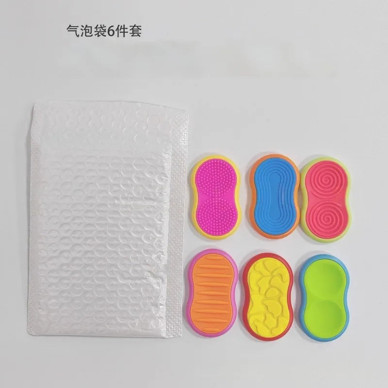 Sensory Fidget Children's Magnetic Toy Texture Silicone Sensory Magnetic Decompression Toy Magnetic Slider
