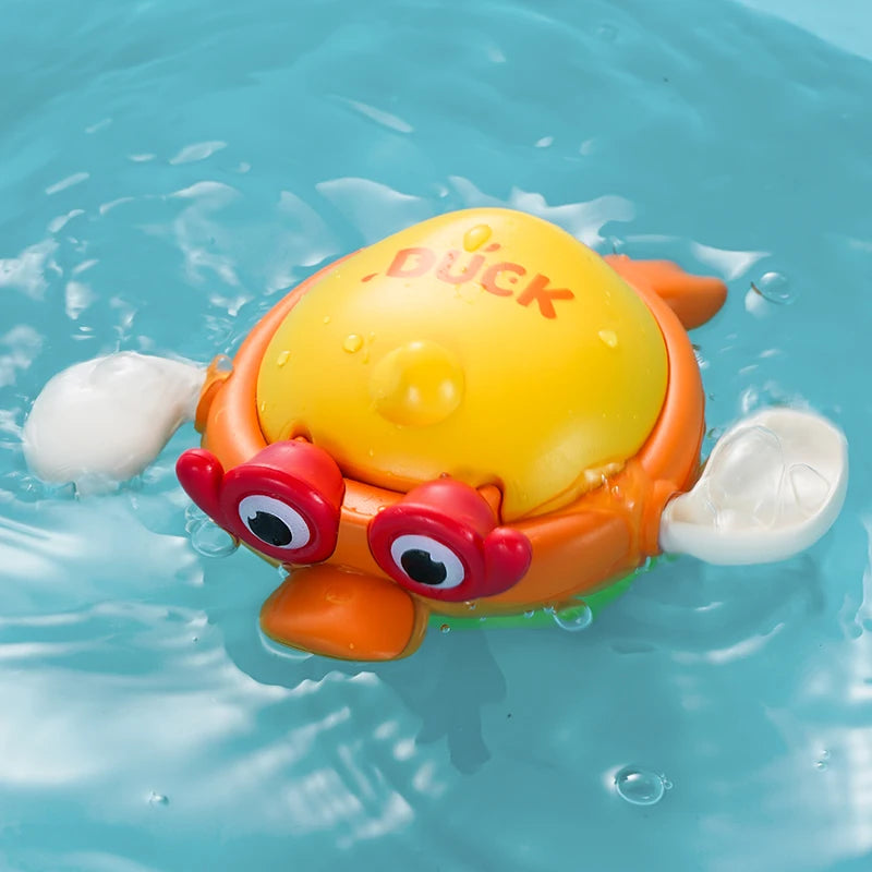 Bath Toys Kids Swimming Clockwork Dolls Play Water Fun Bathing Cute Funny Children Bathroom Shower Bathtub Animals Toy