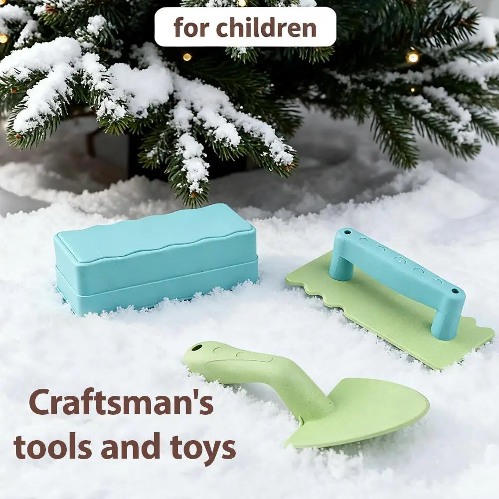 Beach Toys Shovel Sandbox Castle Building Sand Brick Walls Molds Tools Winter Outdoor Snow Play Games Sands Toys for Kids