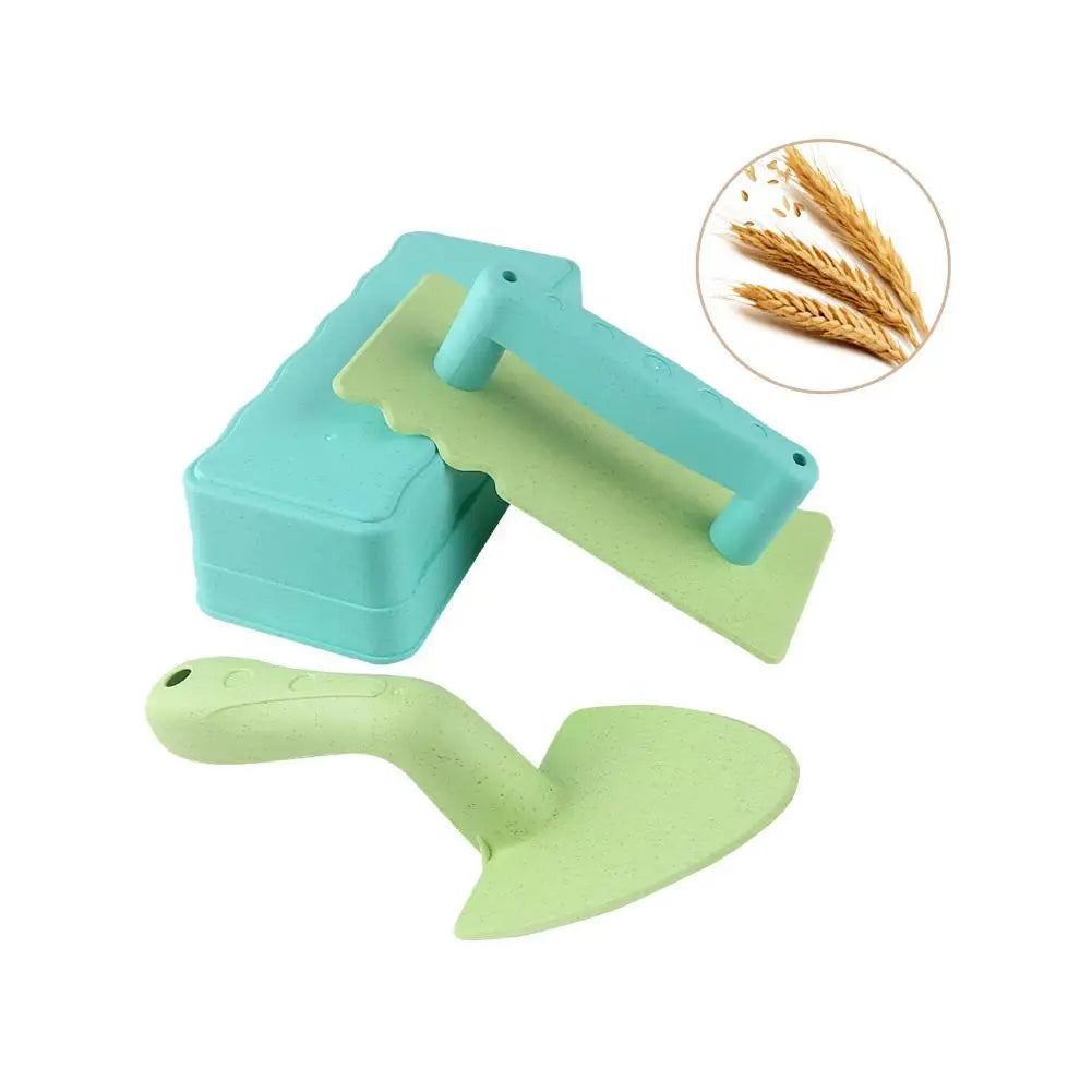 Beach Toys Shovel Sandbox Castle Building Sand Brick Walls Molds Tools Winter Outdoor Snow Play Games Sands Toys for Kids