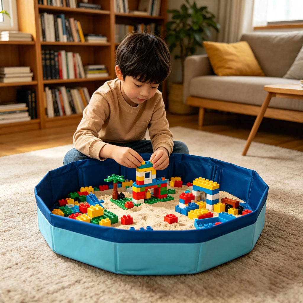 Sandbox Toys for Kids Boys and Girls Beach Swimming Pools Sand Table Toys Children Outdoor Game Sandpit Sand Box Toys for Garden