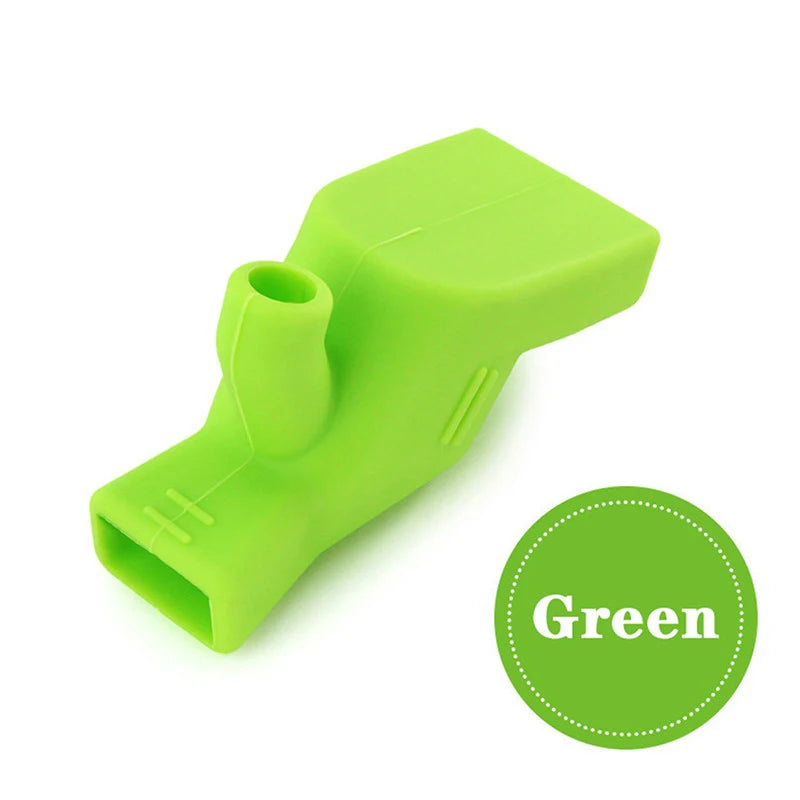 Faucet Extender Rubber Elastic Water Tap Extension Kitchen Faucet Accessories For Children Kid Hand Washing Bathroom Sink Nozzle