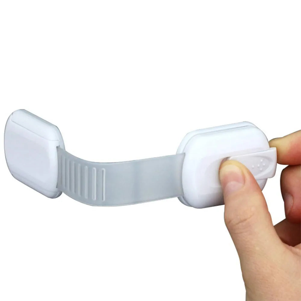 Child Safety Cabinet Lock  Protector Drawer Door Cabinet Lock Plastic Protection Kids Safety Door Lock