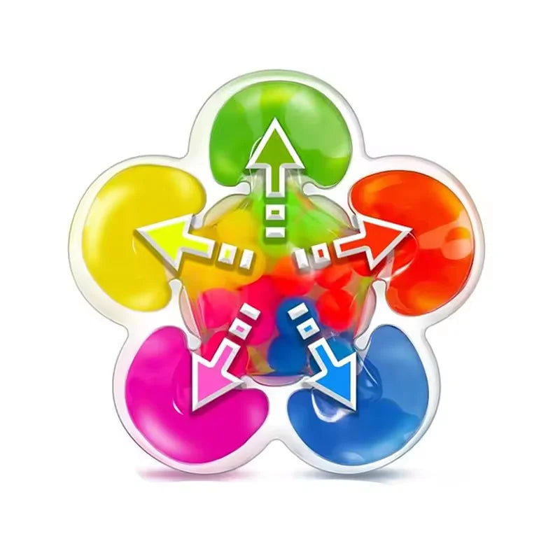 Five Color Sorting Sensory Toy  Sorting Sensory Matching Toys Educational Decompression Toys Fine Motor Skills Game Gift Party