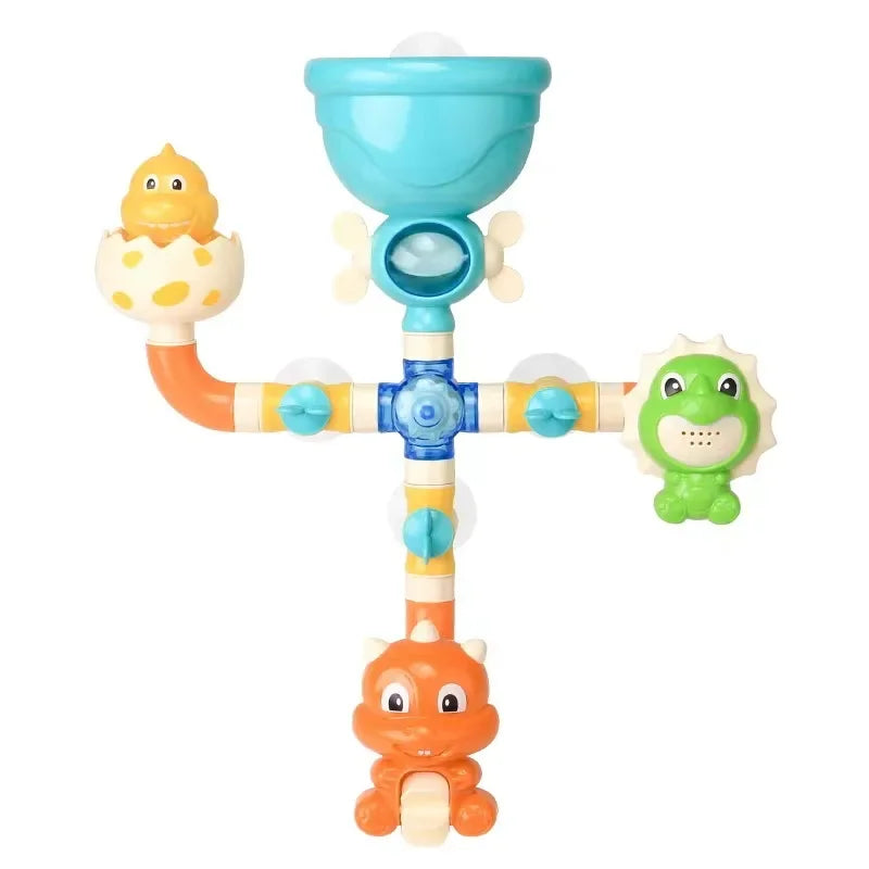 Baby Bath Toys Bathtub DIY Pipes Tubes Bath Time Water Game Spray Swimming Bathroom Toys for Toddlers Kids Gifts Birthday Gift