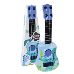 Mini Ukelele Guitarra Juguete para Mejorar Habilidades, Instrumento Musical Clásico de Educación Temprana para Niños, Niñas, Bebés, Regalos de Navidad