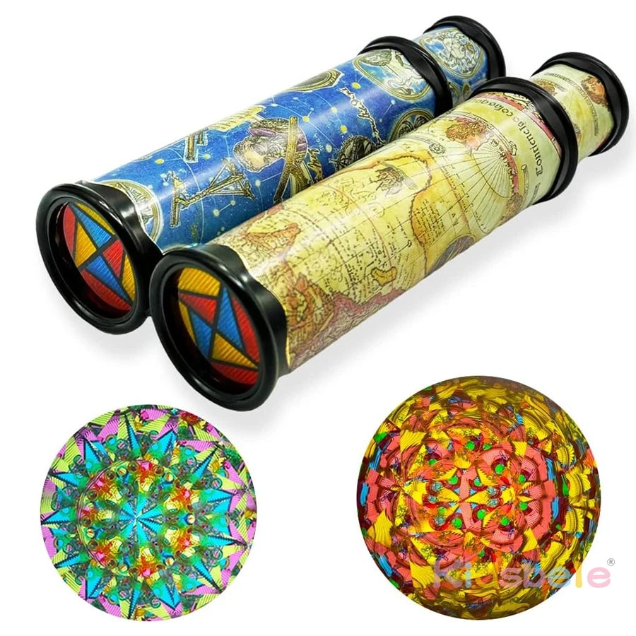 Children’s Kaleidoscope Magic Tube – Color Changing Optical Toy for Imagination & Visual Development