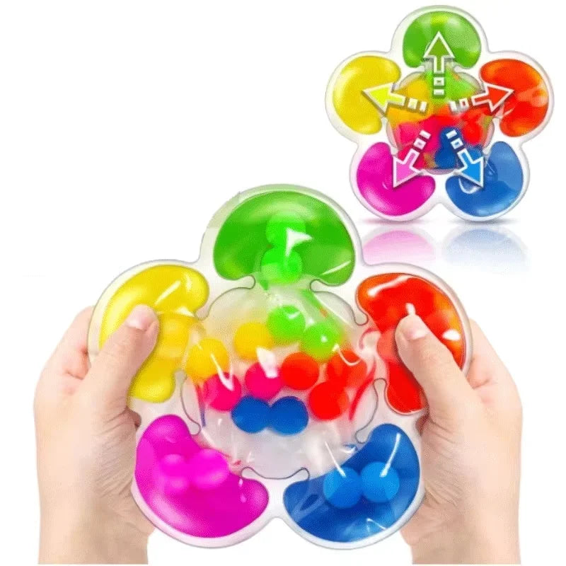 Five Color Sorting Sensory Toy  Sorting Sensory Matching Toys Educational Decompression Toys Fine Motor Skills Game Gift Party