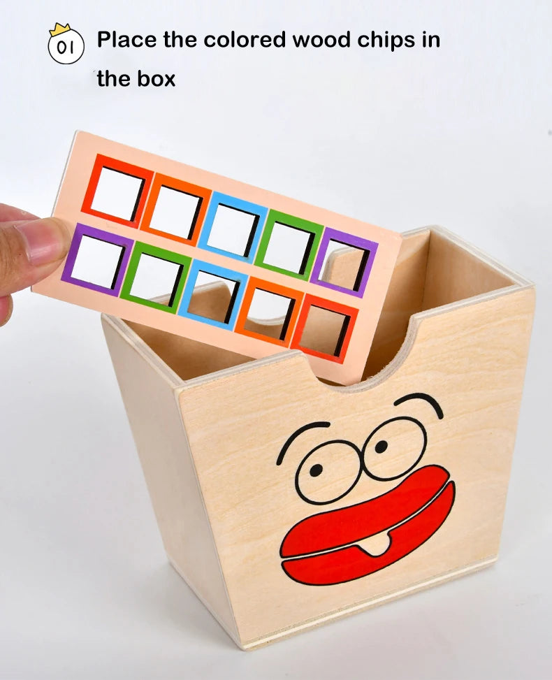 Montessori Toy For Kids,Wooden Hamburger Sandwich French Fries Sorting Stacking Toys, Preschool Learning Pretend Play Food Toy