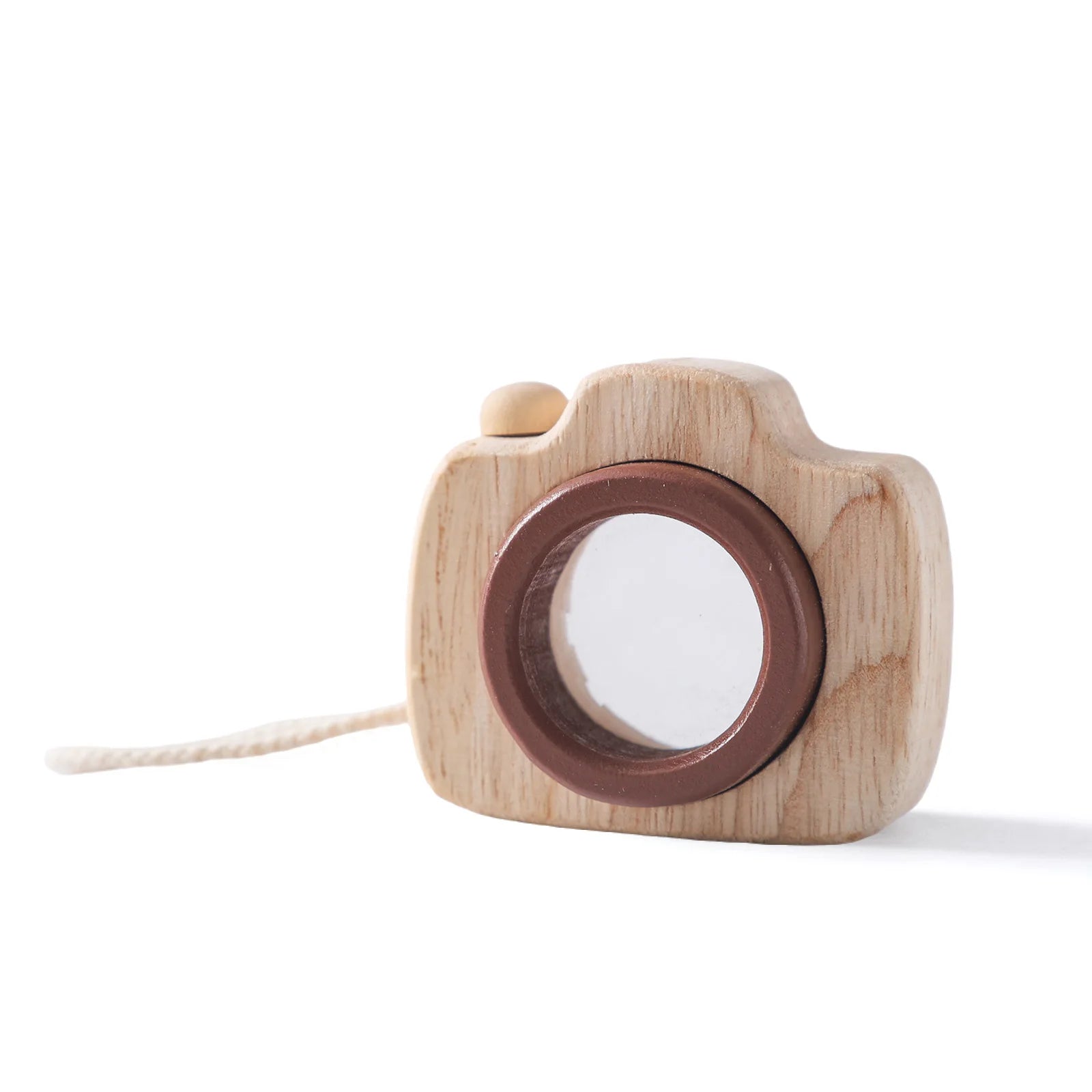 Montessori Baby Toys Education Wooden Blocks Toys for Kids Montessori Education Building Blocks Children Mini Camera Wooden Toys
