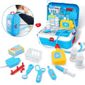 Kids Doctor Kit - 17Pc Pretend Medical Play Set with Stethoscope & Backpack - Educational Doctor Toys for Boys Girls Ages 3+